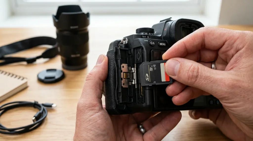 How to read an SD card label
