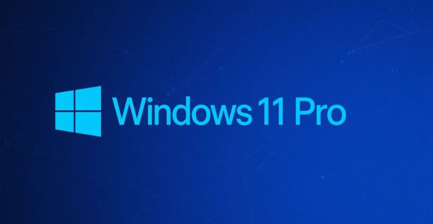 Person working on a Windows 11 computer at a desk