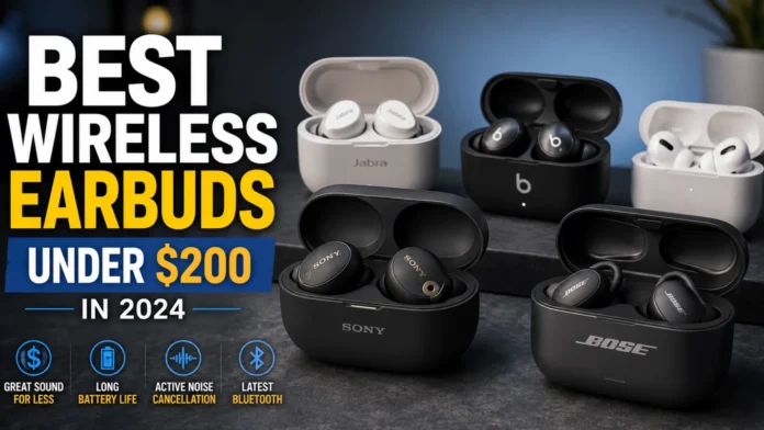 Best Wireless Earbuds Under $200 2024