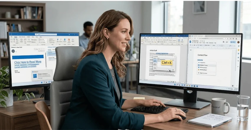 Links in Email, Word and Google Docs